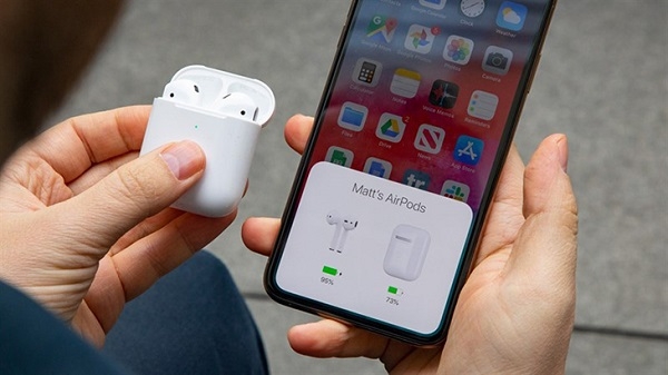 Kiểm tra dung lượng pin Airpods
