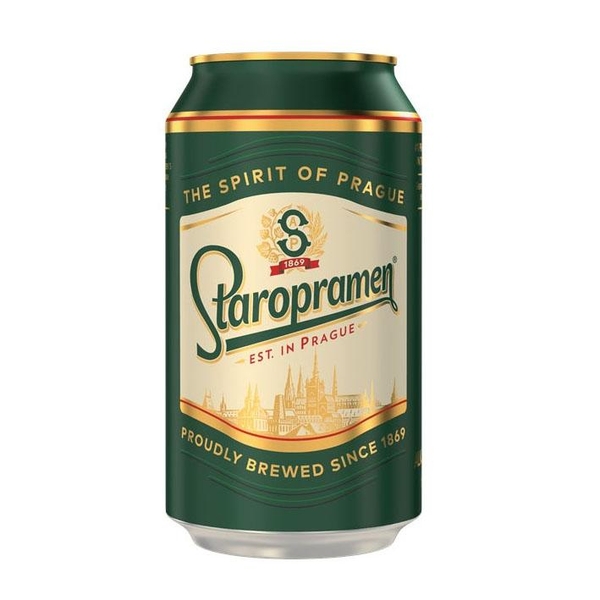 Bia Tiệp Staropramen 5% – Lon 500ml