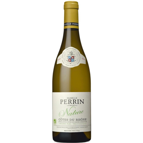 Rượu Vang Pháp Famille Perrin Nature Côtes-du-Rhône Blanc