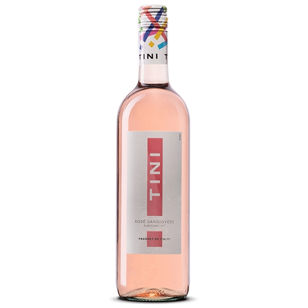 Rượu vang hồng Tini Rosé Sangiovese Rubicone