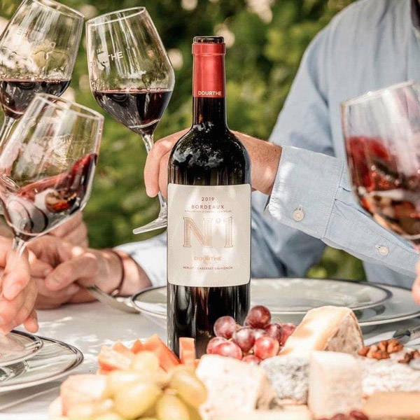 Rượu vang Pháp Dourthe N°1 Rouge | Chinh Hãng