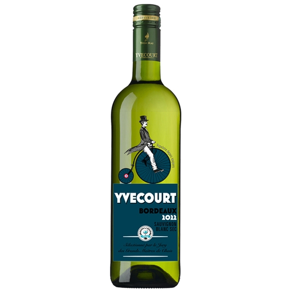 Rượu vang Pháp Yvecourt Bordeaux Blanc