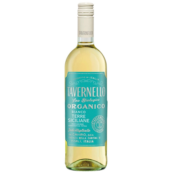 Rượu Vang Ý Tavernello Organico Bianco Terre Siciliane