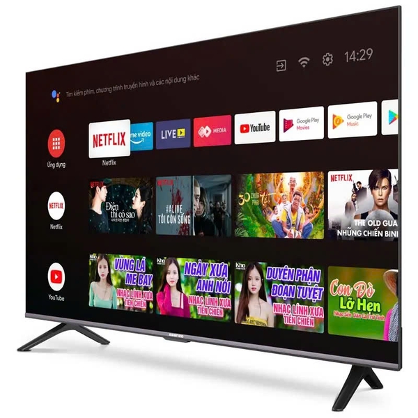 SMART TV iSLIM PRO 10 4K 50 50U71 ANDROID 10