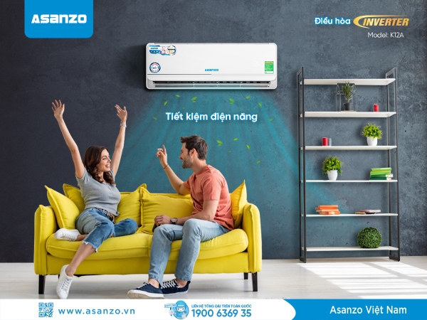 ĐIỀU HÒA KHÔNG KHÍ INVERTER ASZ K12A (12000BTU)