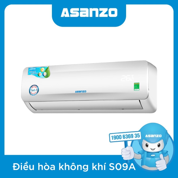 ĐIỀU HÒA KHÔNG KHÍ ASANZO S09A (9000BTU)