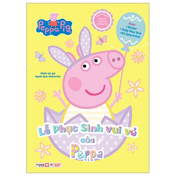 Sách Tương Tác - Cùng Học Cùng Chơi Với Peppa Pig - Lễ Phục Sinh Vui Vẻ Của Peppa