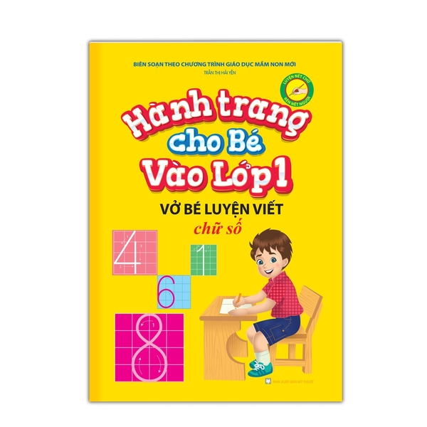 Sách - Hành trang cho bé vào lớp 1 – Vở bé luyện viết chữ số