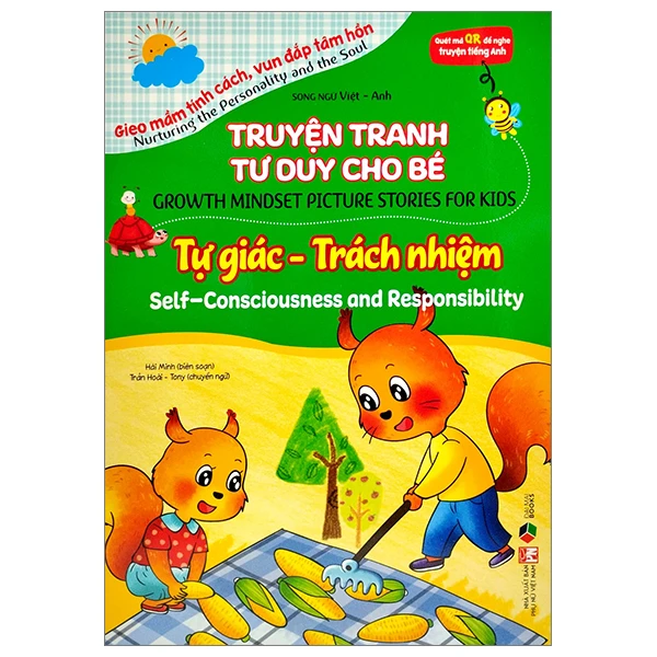 Truyện Tranh Tư Duy Cho Bé - Song Ngữ Việt-Anh - Tự Giác Và Trách Nhiệm
