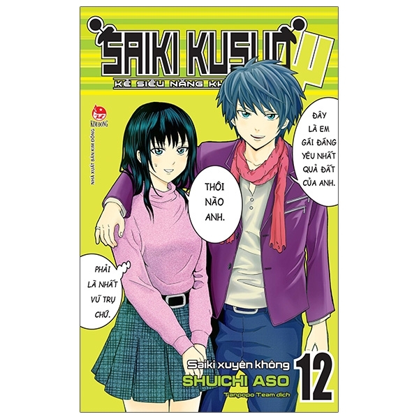 SAIKI KUSUO - KE SIEU NANG KHON KHO - TAP 12