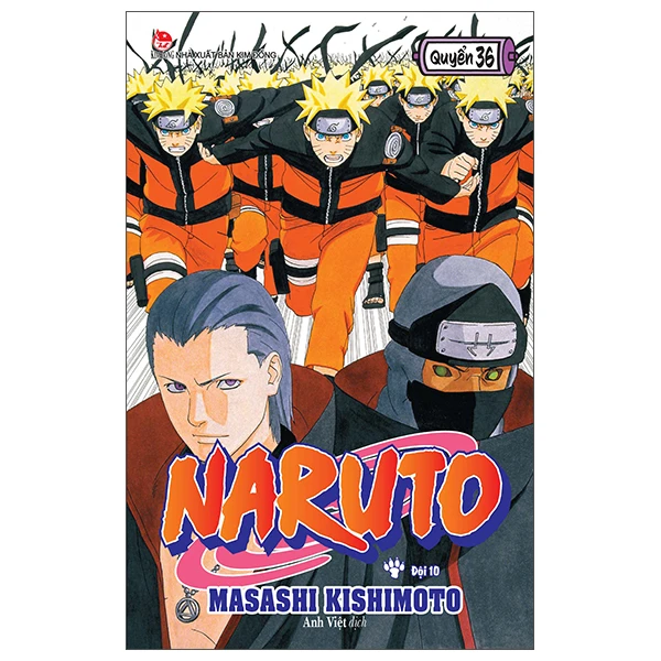 Naruto - Tập 36 - Đội 10 (Tái Bản 2022)