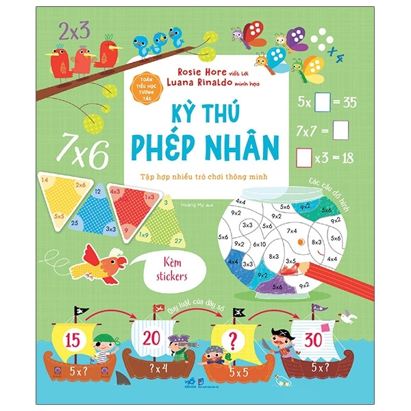 Toán Tiểu Học Tương Tác - Kỳ Thú Phép Nhân