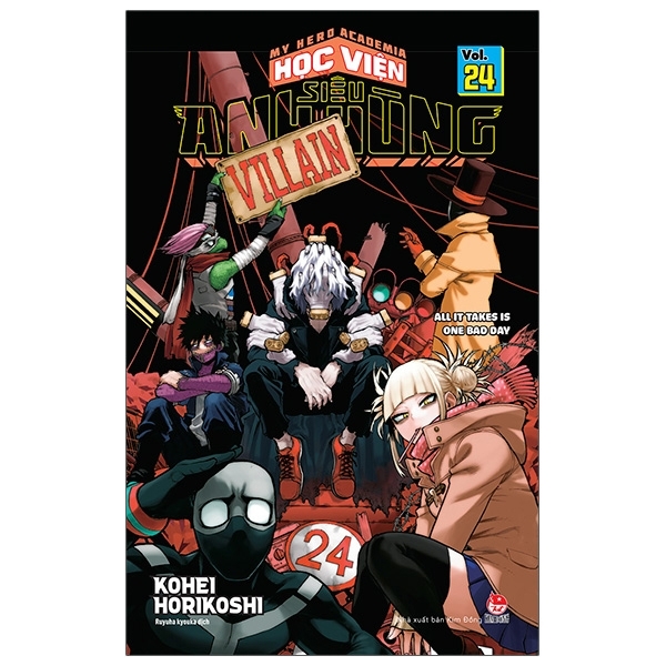 My Hero Academia - Học Viện Siêu Anh Hùng - Tập 24 - All It Takes Is One Bad Day (Tái Bản 2022)