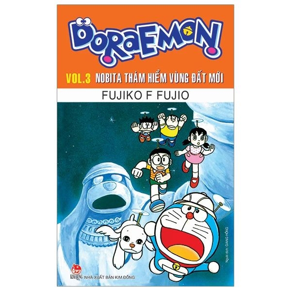 Doraemon - Truyện Dài - Tập 3 - Nobita Thám Hiểm Vùng Đất Mới (Tái Bản 2023)