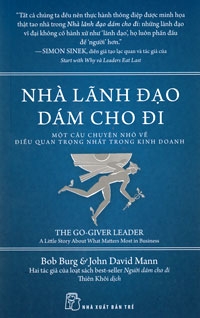 NHÀ LÃNH ĐẠO DÁM CHO ĐI