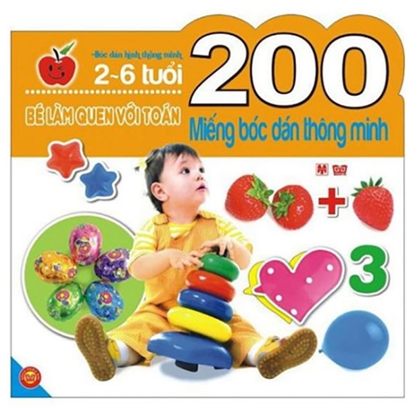 200 Miếng Bóc Dán Thông Minh - Bé Làm Quen Với Toán