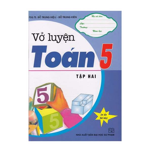 Vở Luyện Toán 5 - Tập 2 (SP) H-A