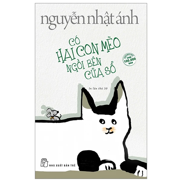 NNA. Có hai con mèo ngồi bên cửa sổ