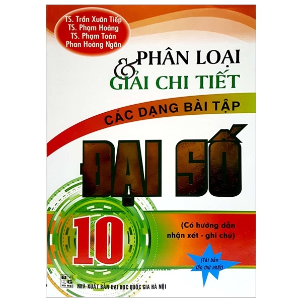 PHAN LOAI & GIAI CHI TIET CAC DANG BT DAI SO 10 (QGHN) H-A