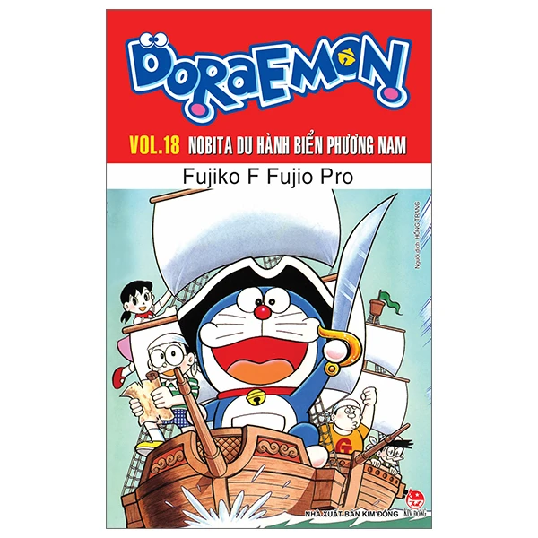 Doraemon - Truyện Dài - Tập 18 - Nobita Du Hành Biển Phương Nam (Tái Bản 2023)