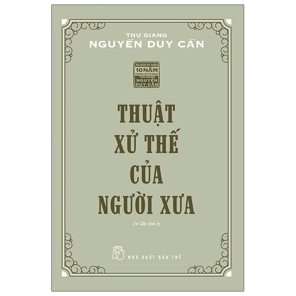 Thuật xử thế của người xưa