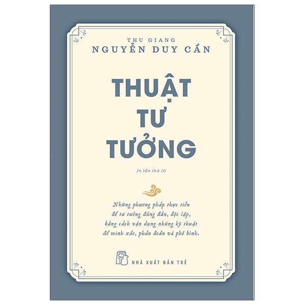 TS Thu Giang - Thuật tư tưởng