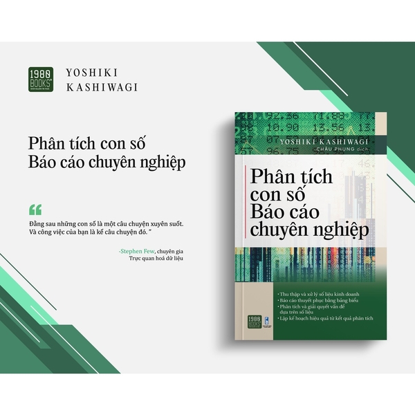 Sách Phân Tích Con Số Báo Cáo Chuyên Nghiệp