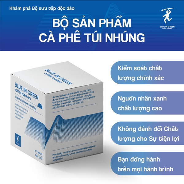 SINGLE STEEPED COFFEE BAG - BỘ CÀ PHÊ TÚI NHÚNG