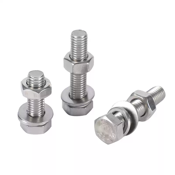 Bộ ốc vít, bu lông, đai ốc inox 304 lục giác cỡ M12 M14 M16