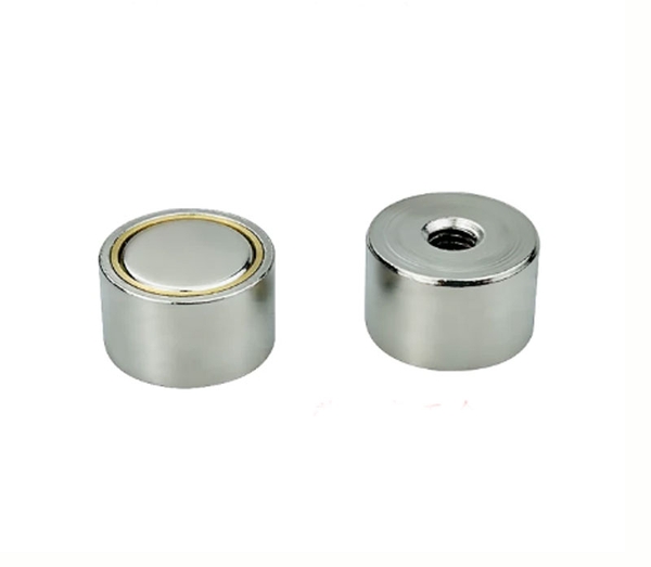 Nam Châm Đế Có Ren Trong Lực Hút Mạnh HXUMN / HXUSN / HXUMNH / HXU / HXUM / HUXS Phi 8-10-13mm