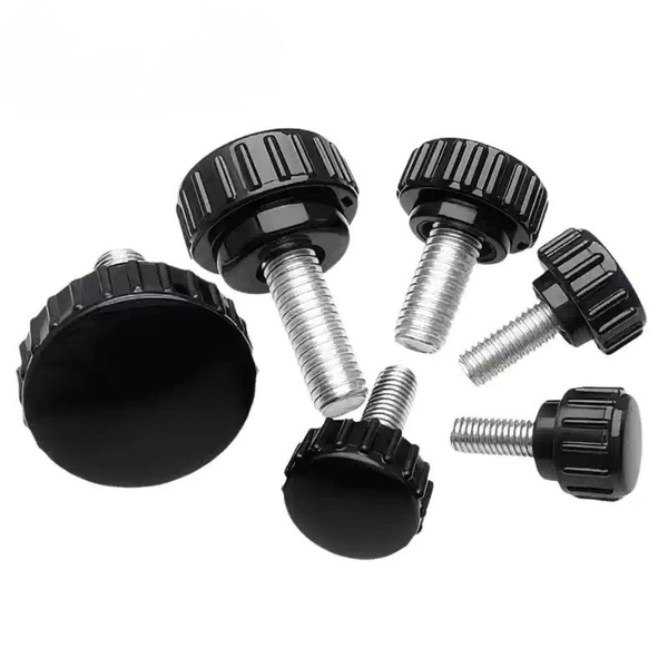 Núm vặn ren inox đầu nhựa tròn M5 M6 M8 M10