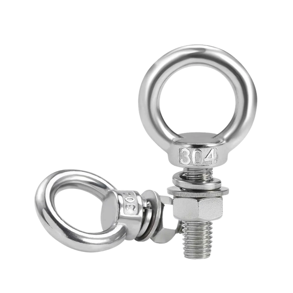 Bộ Bu Lông Móc Và Đai Ốc Inox 304 M3-M24