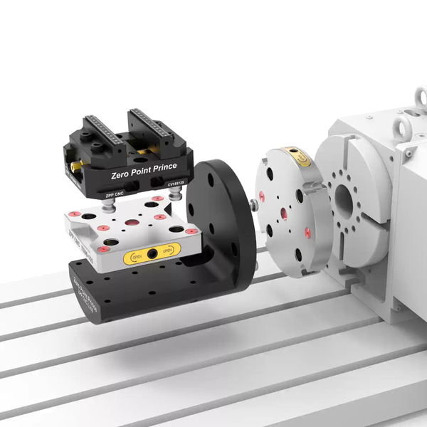 Bộ gá gia công L170/L200 tích hợp cầu chữ L mở rộng bốn trục