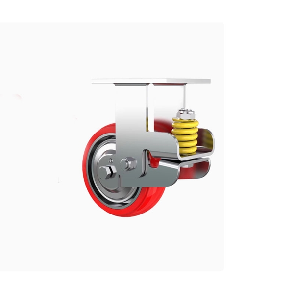 Bánh xe giảm sóc tải trong nặng 300kg đến 500kg phi 100, 125, 150, 180, 200mm