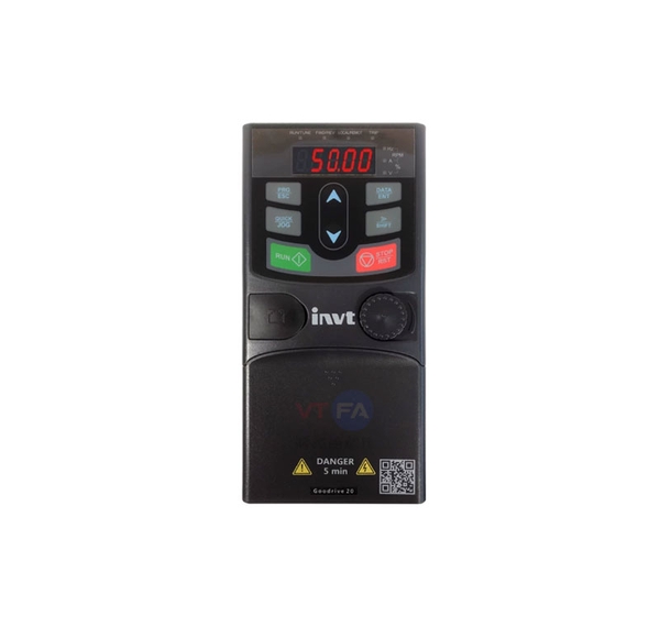 Biến Tần INVT GD20 (1.5kW–15kW) – Model 1R5G / 2R2G / 004G / 5R5G / 7R5G / 011G / 015G, Điều Khiển Tốc Độ Động Cơ 3 Pha 380V