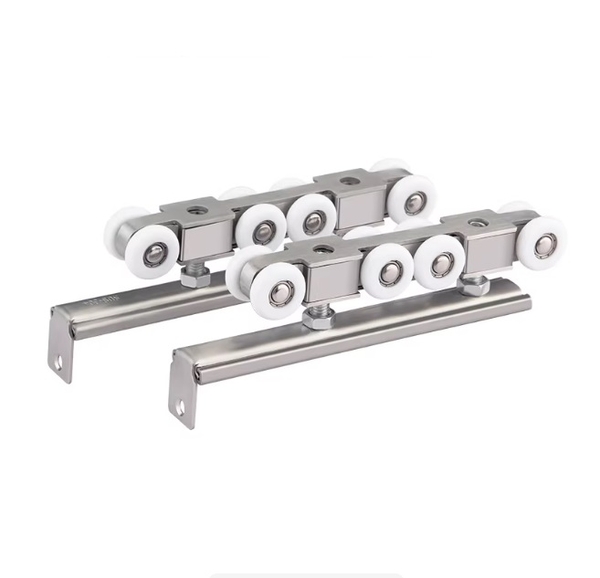 Bộ Bi treo cửa lùa trượt 8 bánh treo cửa tải trọng 240, 360kg