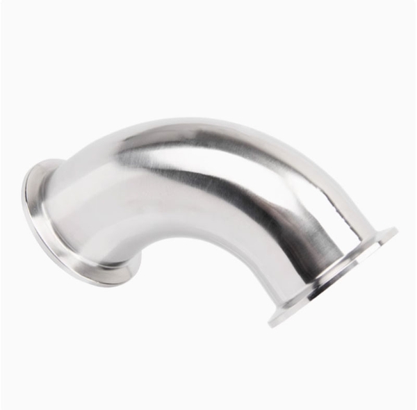 Cút góc inox tháo lắp nhanh kiểu clam kẹp