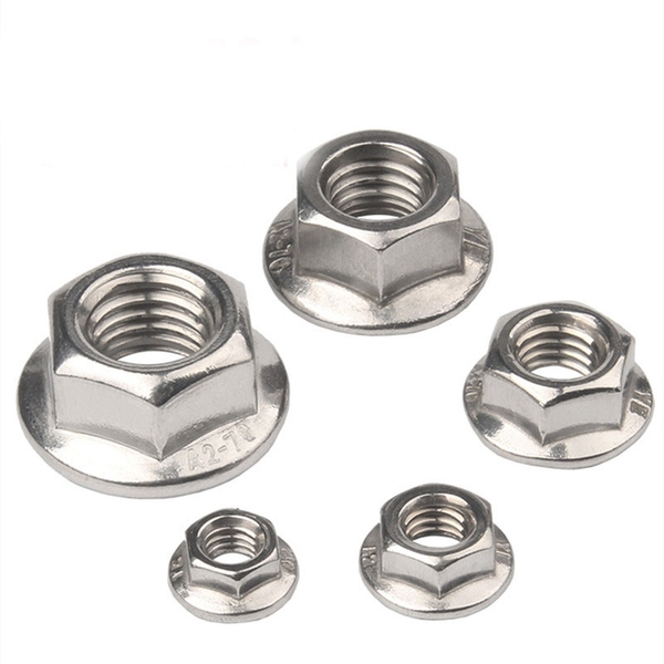 Đai Ốc Liền Long Đen Mặt Bích Chống Xoay