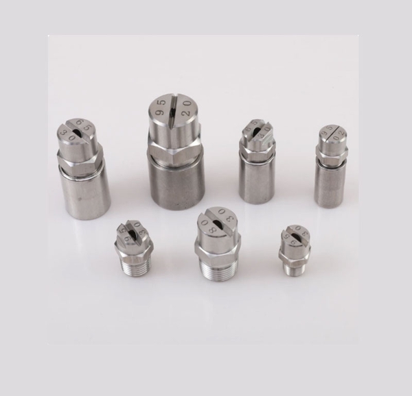 Đầu Phun Quạt 304 Inox – Vòi Phun Sương, Phun Nước Áp Lực Cao Cho Máy Rửa Xe, Máy Làm Sạch Công Nghiệp