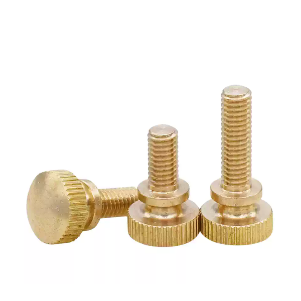 Ốc vít siết tay đầu cao bằng đồng thau M3-M6