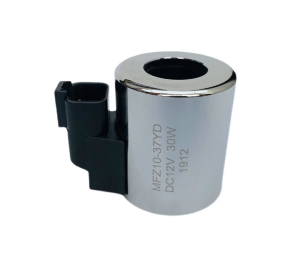 Cuộn Coil Van Điện Từ Thủy Lực MFZ10-37YD Ø23mm Cao 51mm DC12V DC24V