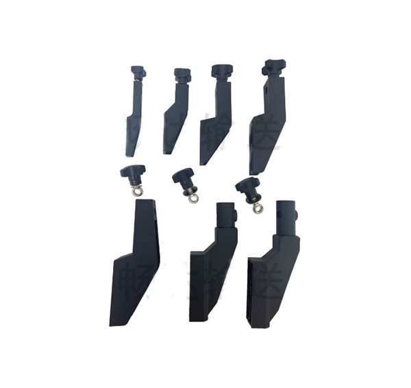 Giá Đỡ Thanh Lan Can Cố Định – Bracket Dẫn Hướng Băng Tải Xích Tấm, Đủ Size Siêu Nhỏ / Nhỏ / Trung / Lớn / Loại Góc Chuyển Hướng