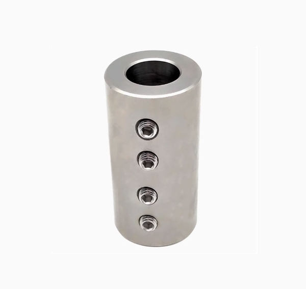 Khớp Nối Trục Cứng Inox 304 – Coupling Cứng Motor – Trục Kết Nối Có Rãnh Chốt