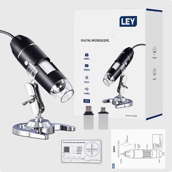 Kính Hiển Vi Điện Tử USB – HD, Kết Nối Điện Thoại & Máy Tính, Dùng Cho Sửa Chữa & Giám Định Công Nghiệp
