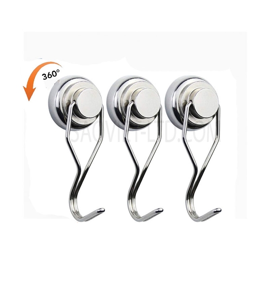 Nam Châm Gẵn Móc Treo Xoay 360 Độ