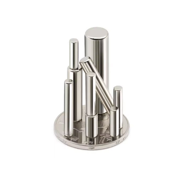 Nam châm trụ tròn đường kính 4–30 mm, lực hút cao N52 , nam châm NdFeB hiệu suất mạnh