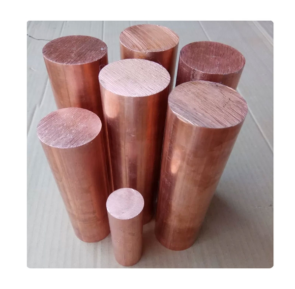 Thanh Đồng Đỏ T2 Đặc – Ø30 / 35 / 40 / 45 / 50 / 55 / 60 / 65mm