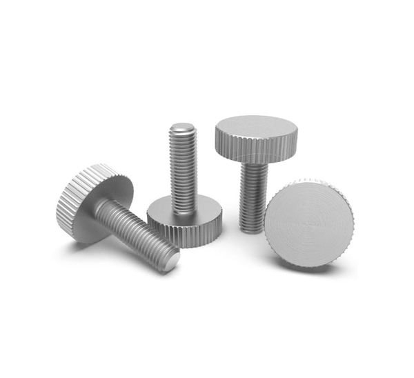 Vít vặn tay inox đầu bằng có khía M3 M4 M5 M6 M8 M10