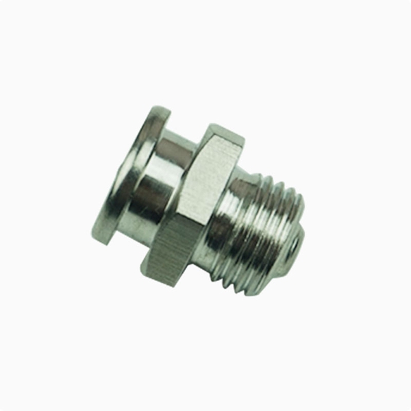 Vòi phun mỡ khóa phẳng bằng thép không gỉ 304 PTZG tiêu chuẩn quốc gia Đức DIN3404