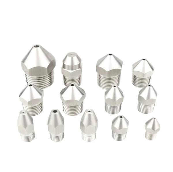 Vòi Phun Nước Áp Lực Cao Inox 304 Dạng Tuyến Tính Cho Máy Rửa Xe, Máy Rửa Bánh Xe